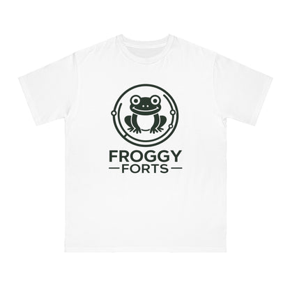 Froggy Forts Logo T-Shirt - 100% Organic Cotton (6 Colors Available)