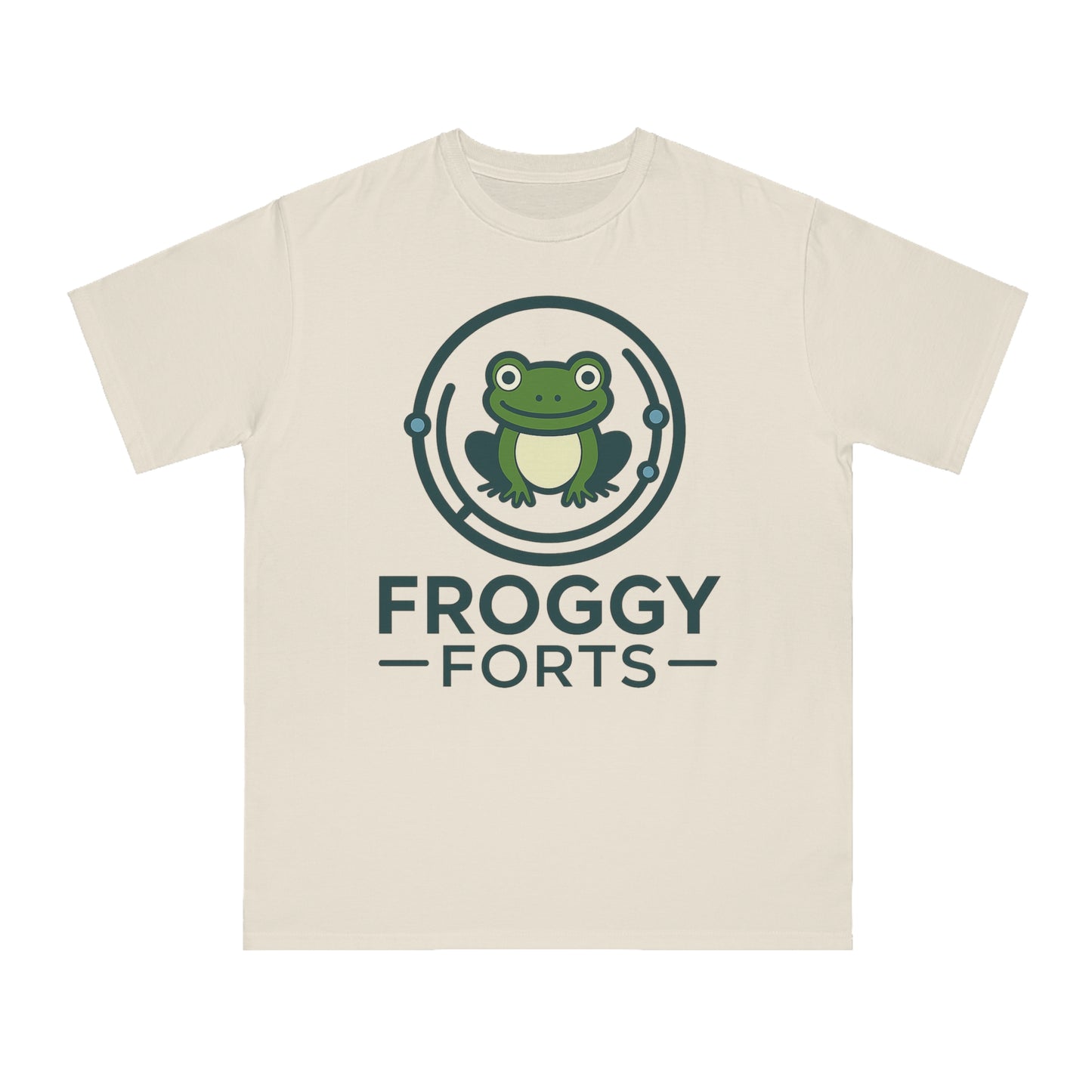 Froggy Forts Logo T-Shirt - 100% Organic Cotton