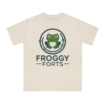 Froggy Forts Logo T-Shirt - 100% Organic Cotton