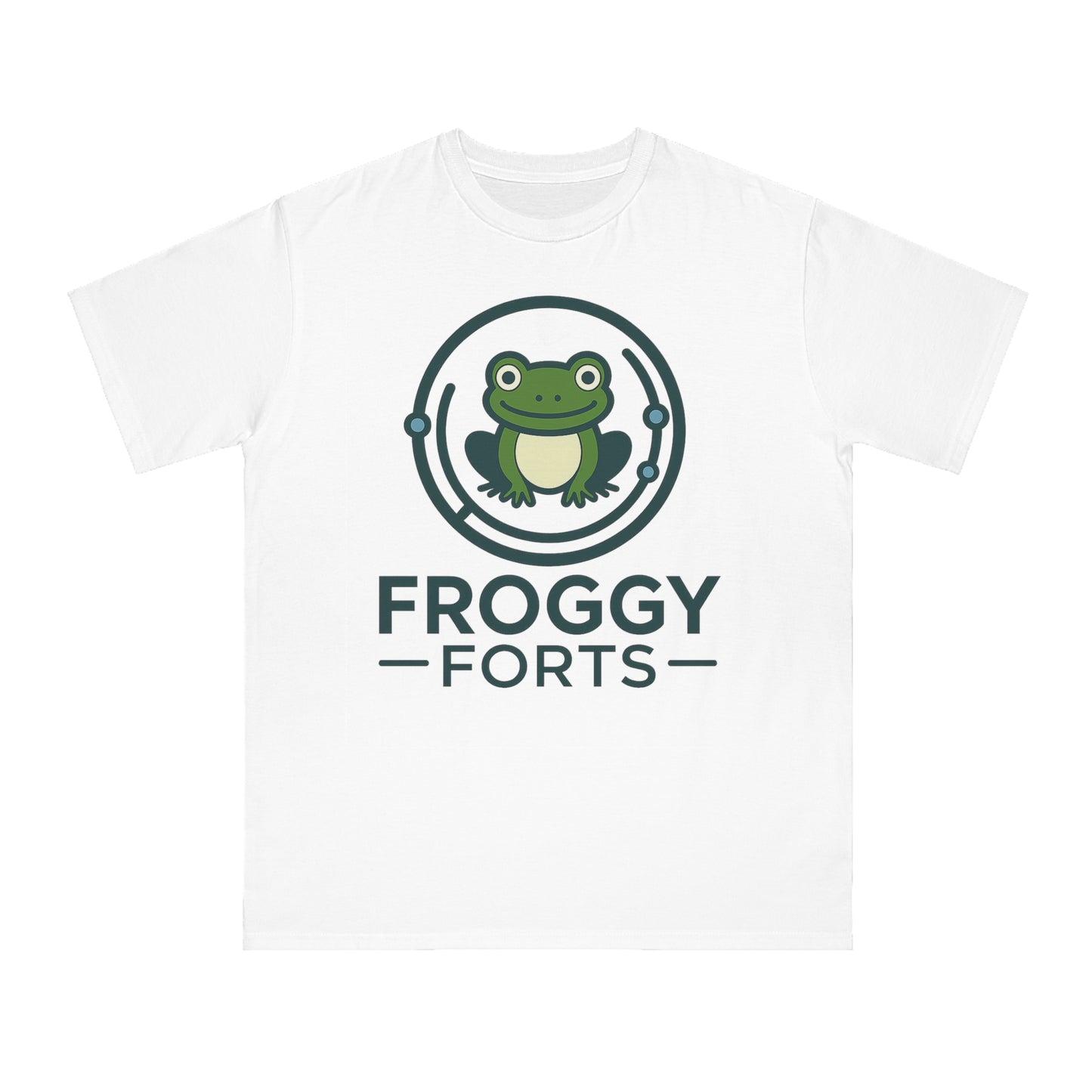 Froggy Forts Logo T-Shirt - 100% Organic Cotton