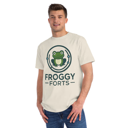 Froggy Forts Logo T-Shirt - 100% Organic Cotton
