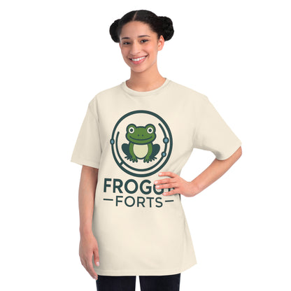 Froggy Forts Logo T-Shirt - 100% Organic Cotton
