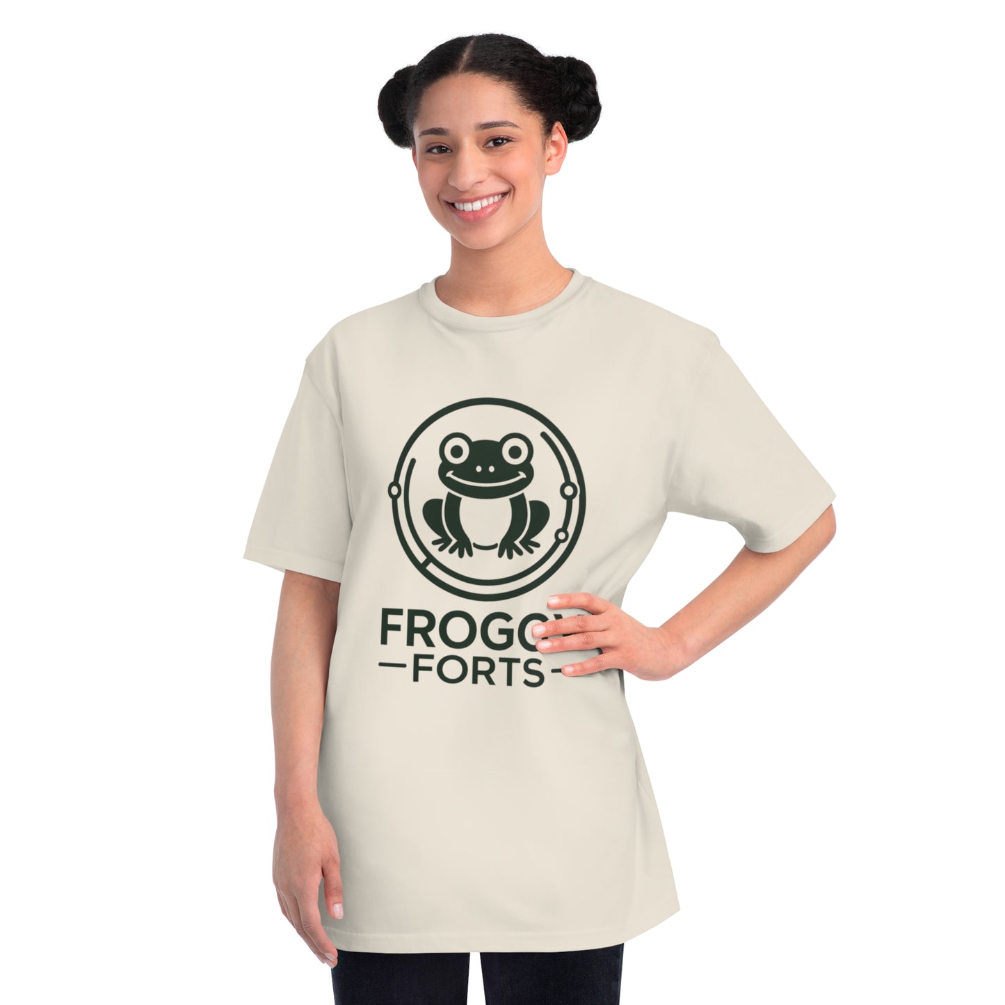 Froggy Forts Logo T-Shirt - 100% Organic Cotton (6 Colors Available)