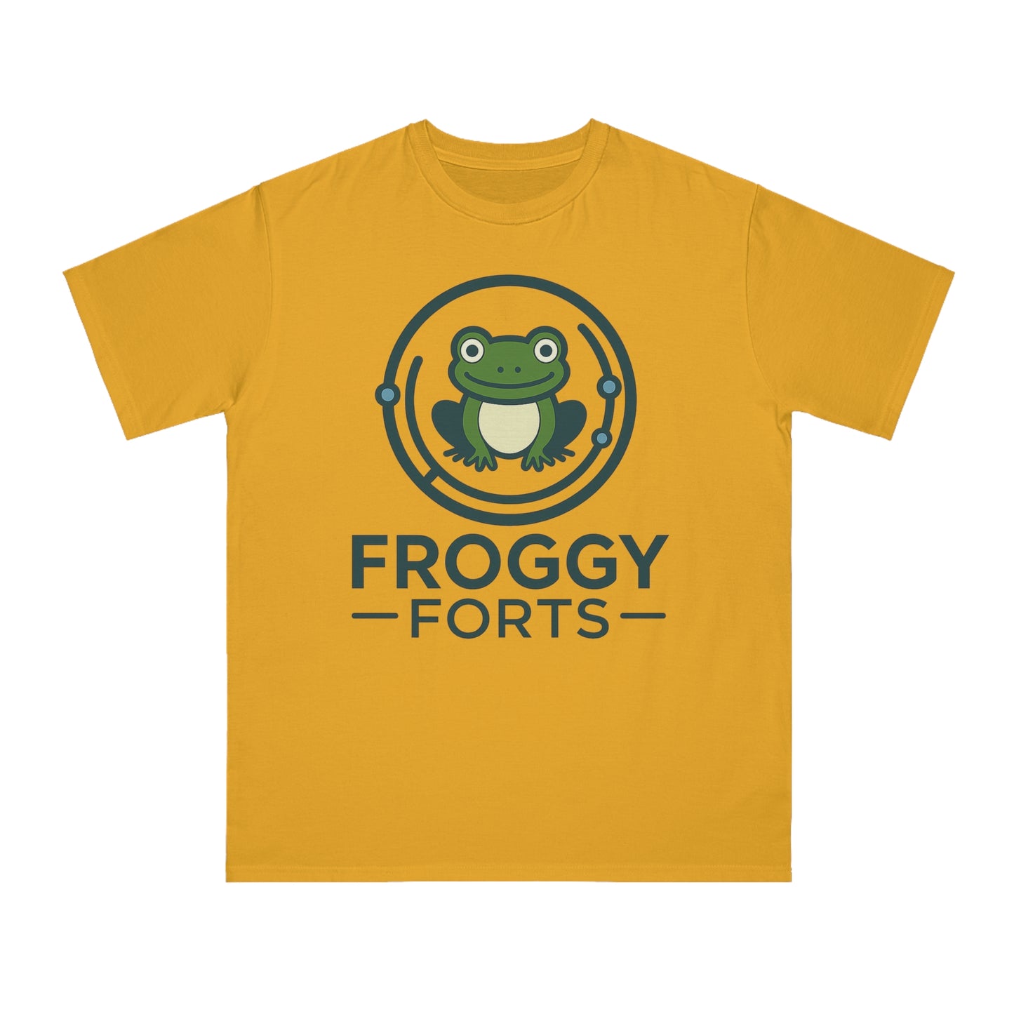 Froggy Forts Logo T-Shirt - 100% Organic Cotton