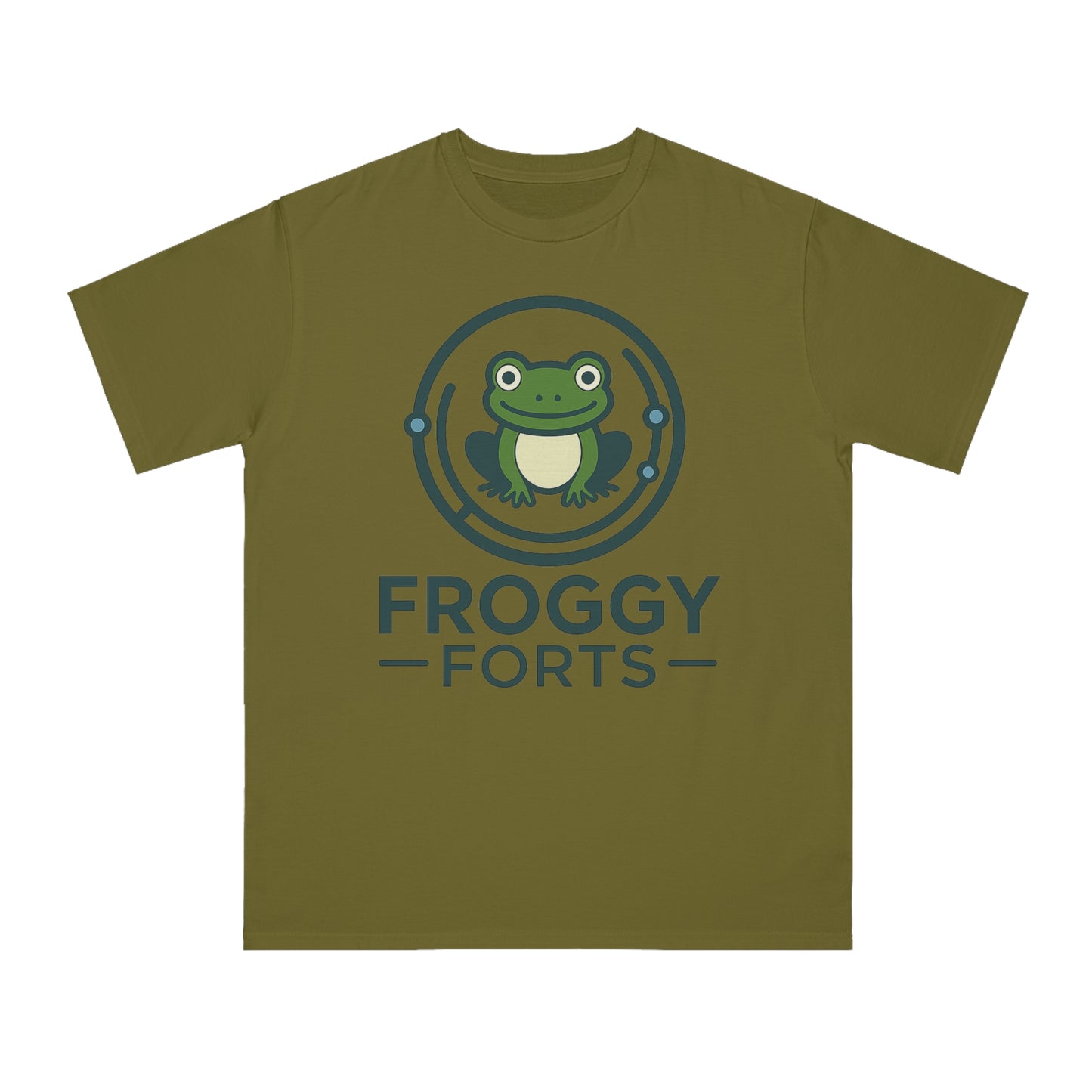 Froggy Forts Logo T-Shirt - 100% Organic Cotton