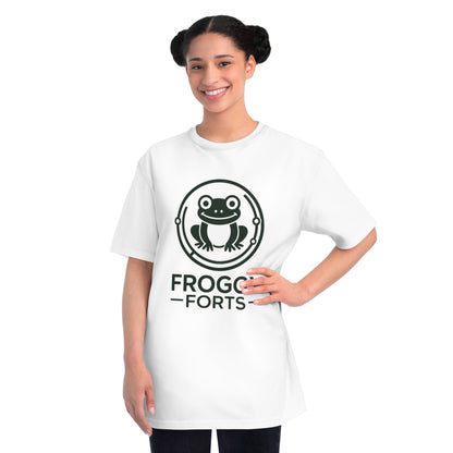 Froggy Forts Logo T-Shirt - 100% Organic Cotton (6 Colors Available)