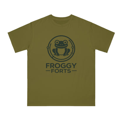 Froggy Forts Logo T-Shirt - 100% Organic Cotton (6 Colors Available)