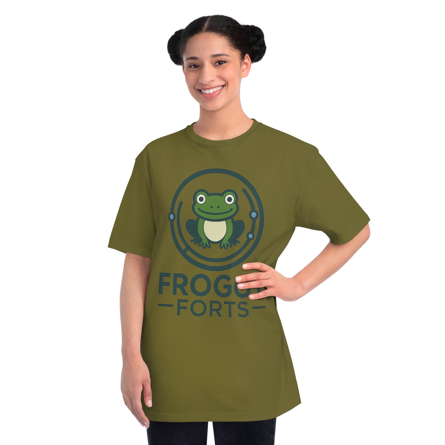 Froggy Forts Logo T-Shirt - 100% Organic Cotton