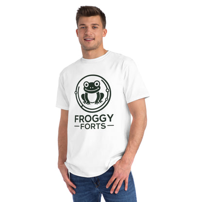 Froggy Forts Logo T-Shirt - 100% Organic Cotton (6 Colors Available)