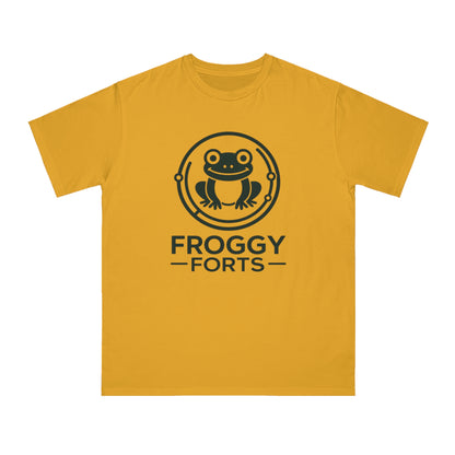Froggy Forts Logo T-Shirt - 100% Organic Cotton (6 Colors Available)
