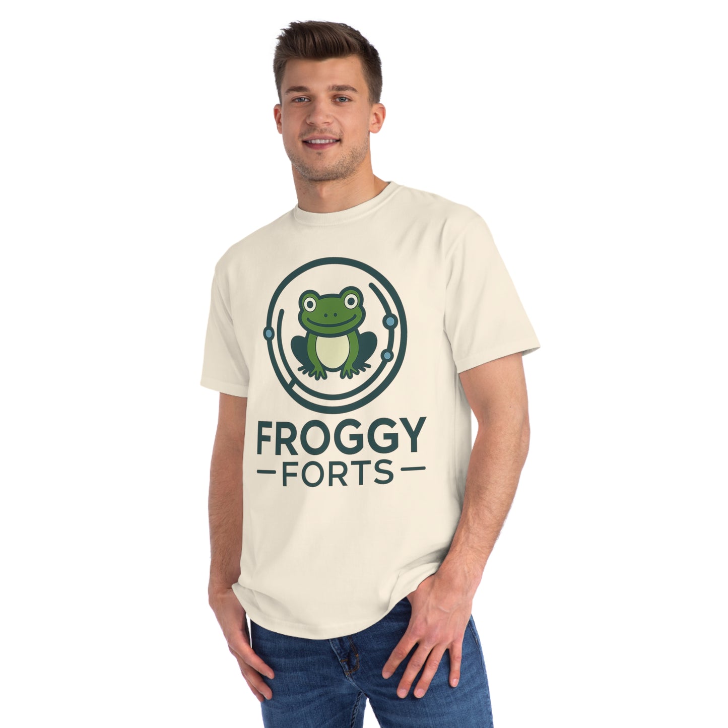 Froggy Forts Logo T-Shirt - 100% Organic Cotton