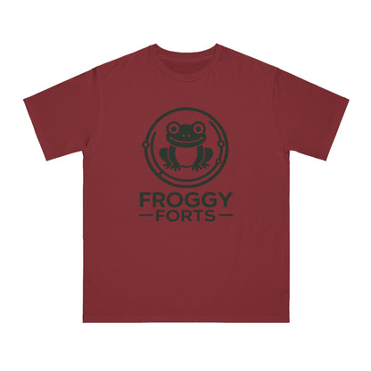 Froggy Forts Logo T-Shirt - 100% Organic Cotton (6 Colors Available)