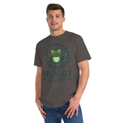 Froggy Forts Logo T-Shirt - 100% Organic Cotton
