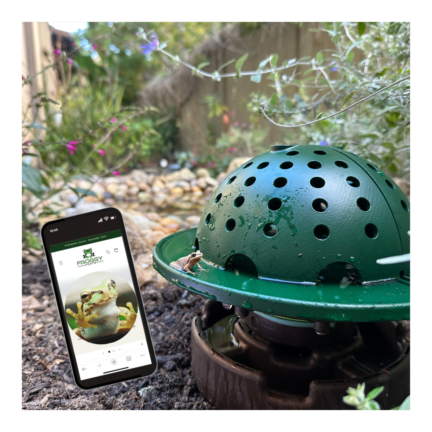 The Smart Tech Frog Fortress: Ground Version