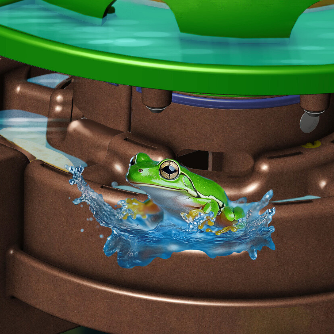 The Frog Fortress:  Pole Version