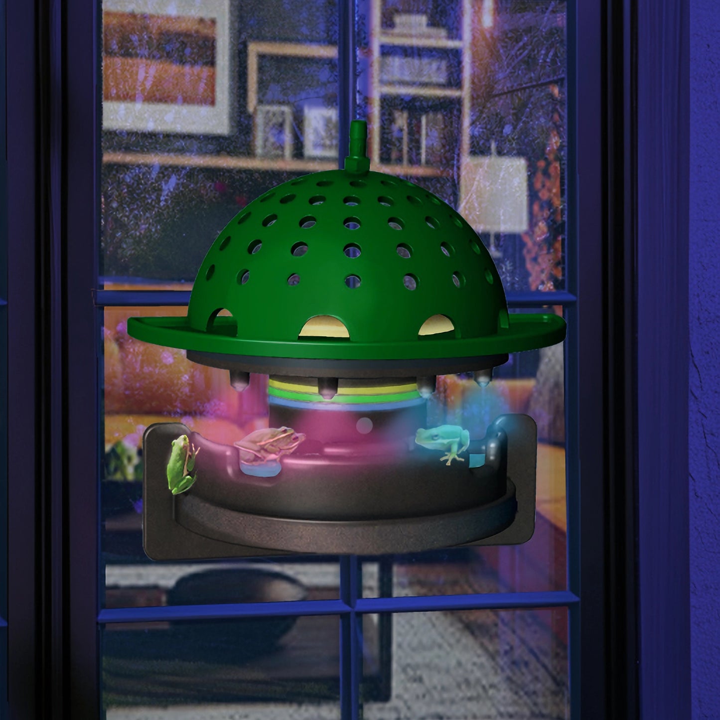 The Frog Fortress: Window/Wall-Mounted Version