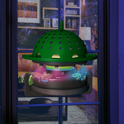 The Frog Fortress: Window/Wall-Mounted Version