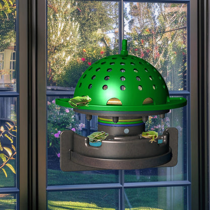 The Frog Fortress: Window/Wall-Mounted Version