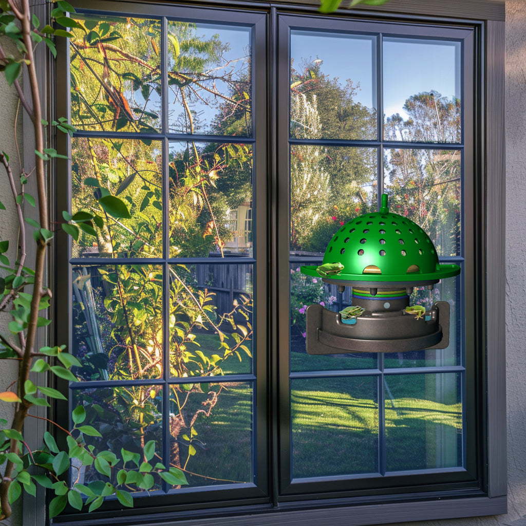 The Frog Fortress: Window/Wall-Mounted Version
