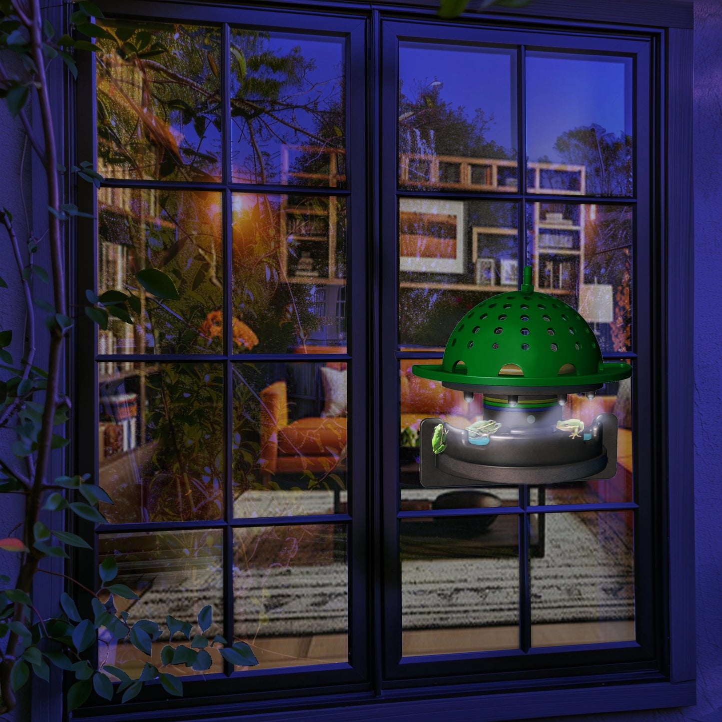 The Frog Fortress: Window/Wall-Mounted Version